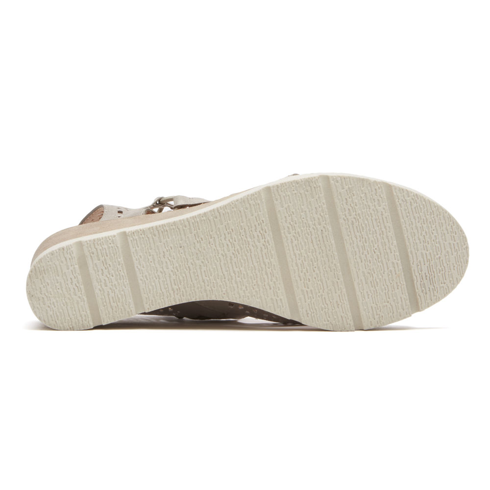 Rockport Singapore Womens Sandals - Hadley Bungee Grey - UH8421560